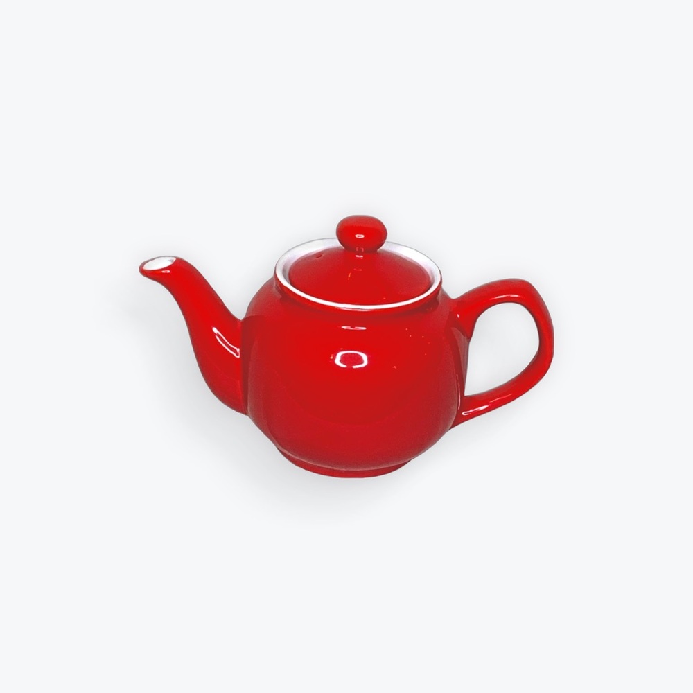 Classic Red Teapot